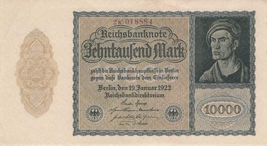 10000 Mark 1922 ro.69c K